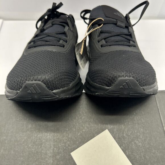 Adidas Galaxy 7 Triple Black Sneaker Men SZ 9 New in Box - Picture 7 of 8